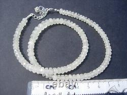 108 carats 6x3mm beads Libyan Desert Glass Necklace from Meteorite Impact + COA