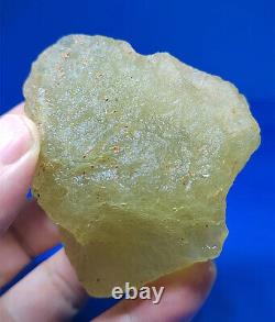 158.9g Libyan Desert Glass Meteorite Tektite impact specimen Dimples GEM