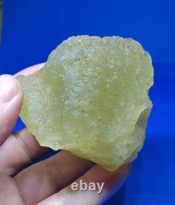 158.9g Libyan Desert Glass Meteorite Tektite impact specimen Dimples GEM