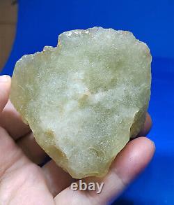 158.9g Libyan Desert Glass Meteorite Tektite impact specimen Dimples GEM