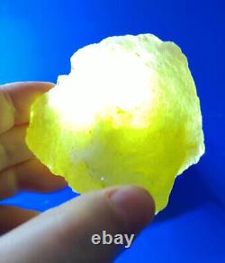 158.9g Libyan Desert Glass Meteorite Tektite impact specimen Dimples GEM