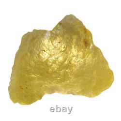 170g LIBYAN DESERT GLASS Crystal Gold Tektite Meteorite Impact TE06