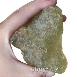 170g LIBYAN DESERT GLASS Crystal Gold Tektite Meteorite Impact TE06