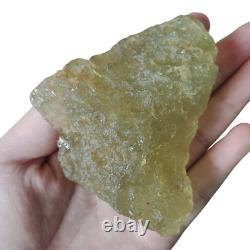 170g LIBYAN DESERT GLASS Crystal Gold Tektite Meteorite Impact TE06