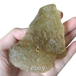 170g LIBYAN DESERT GLASS Crystal Gold Tektite Meteorite Impact TE06