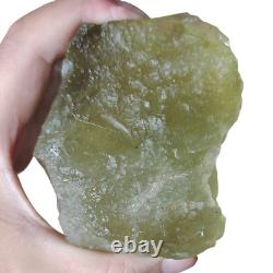 195.2g LIBYAN DESERT GLASS Crystal Gold Tektite Meteorite Impact TE08