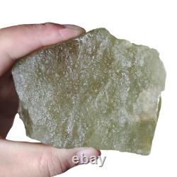 195.2g LIBYAN DESERT GLASS Crystal Gold Tektite Meteorite Impact TE08