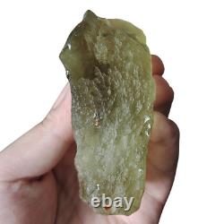 195.2g LIBYAN DESERT GLASS Crystal Gold Tektite Meteorite Impact TE08