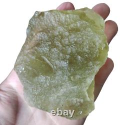 195.2g LIBYAN DESERT GLASS Crystal Gold Tektite Meteorite Impact TE08