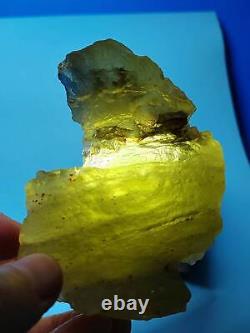 303.8g Libyan Desert Glass Meteorite Tektite impact specimen Dimples GEM