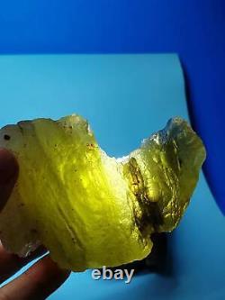 303.8g Libyan Desert Glass Meteorite Tektite impact specimen Dimples GEM