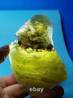 303.8g Libyan Desert Glass Meteorite Tektite impact specimen Dimples GEM