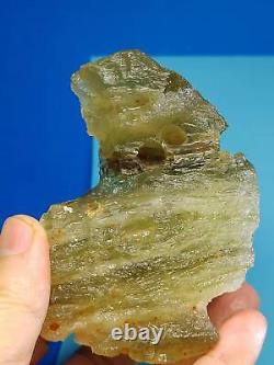 303.8g Libyan Desert Glass Meteorite Tektite impact specimen Dimples GEM