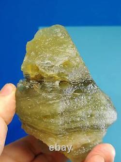 303.8g Libyan Desert Glass Meteorite Tektite impact specimen Dimples GEM