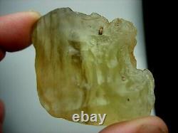 315.5 carats 63.1 grams Libyan Desert Glass Tektite Meteorite Impact with COA