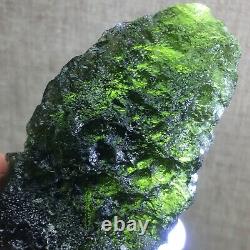 333.3Ct MOLDAVITE From Czech Republic From Meteorite Impact With Chips