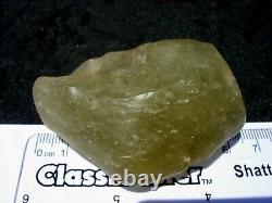 343 carat 68.6 grams Libyan Desert Glass Tektite Meteorite Impact Specimen COA