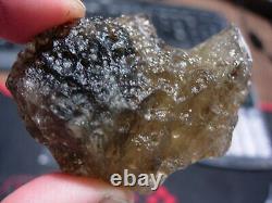 353.5 carats = 70.7 grams GREEN Libyan Desert Glass from Meteorite Impact withCOA