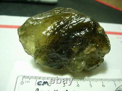 459.5 carats = 91.9 grams GREEN Libyan Desert Glass from Meteorite Impact withCOA