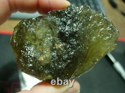 459.5 carats = 91.9 grams GREEN Libyan Desert Glass from Meteorite Impact withCOA