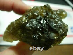 459.5 carats = 91.9 grams GREEN Libyan Desert Glass from Meteorite Impact withCOA