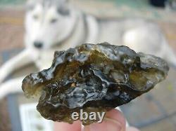 459.5 carats = 91.9 grams GREEN Libyan Desert Glass from Meteorite Impact withCOA