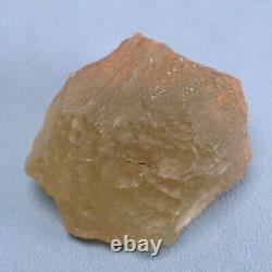 47g LIBYAN DESERT GLASS Crystal Gold Tektite Meteorite Impact R2139