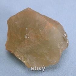 47g LIBYAN DESERT GLASS Crystal Gold Tektite Meteorite Impact R2139