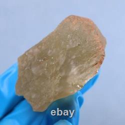 47g LIBYAN DESERT GLASS Crystal Gold Tektite Meteorite Impact R2139