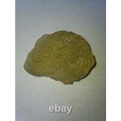 AAAA Libyan Desert Glass Meteorite Tektite impact specimen(700 crt)Dimples Gem