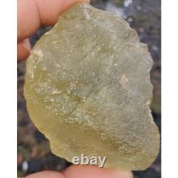 AAAA Libyan Desert Glass Meteorite Tektite impact specimen(700 crt)Dimples Gem