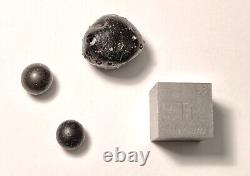 Deluxe Wabar Specimen Pack Meteorite, Impact Melt, Impactite, Pearls, GlassRain