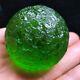 Green Gem Moldavite Meteorite Impact Glass Czech 119.82g