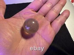 Libyan Desert Glass BEAD ROUND Huge Sphere Meteorite Gemstone Tektite 26.61mm