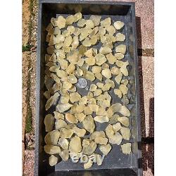 Libyan Desert Glass Meteorite Tektite Impact Cantimani 5000 crt Wholesale Lot