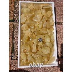 Libyan Desert Glass Meteorite Tektite impact (15000 crt) Wholesale 3000 grams