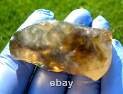 Libyan Desert Glass Meteorite Tektite impact Cintamani(310 ct)Dimple Green Gem