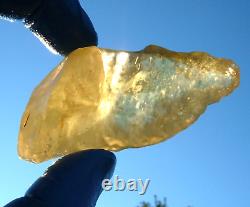 Libyan Desert Glass Meteorite Tektite impact Cintamani(400 crt) ancient tool