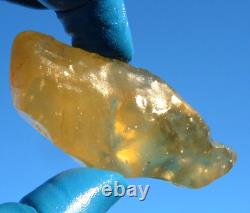 Libyan Desert Glass Meteorite Tektite impact Cintamani(400 crt) ancient tool