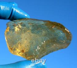 Libyan Desert Glass Meteorite Tektite impact Cintamani(650 ct) Dimples Gem AAAA