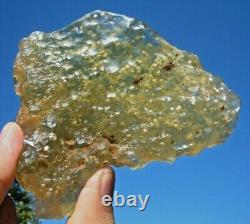 Libyan Desert Glass Meteorite Tektite impact Cintamani(760 ct)cristobalite Gem