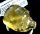 Libyan Desert Glass Meteorite Tektite Impact Dimples (460 Crt) Soft Flat Gem