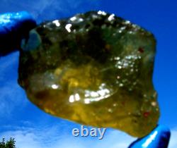 Libyan Desert Glass Meteorite Tektite impact Dimples (775 ct)dimples Green Gem