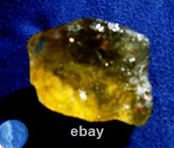 Libyan Desert Glass Meteorite Tektite impact Dimples (775 ct)dimples Green Gem