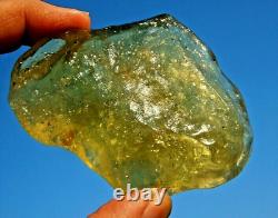 Libyan Desert Glass Meteorite Tektite impact specimen(1010 Ct) Super yellow A+