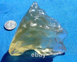 Libyan Desert Glass Meteorite Tektite impact specimen(1020 crt) Super Gem AAAA+