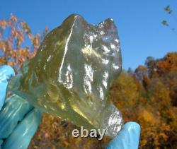 Libyan Desert Glass Meteorite Tektite impact specimen(1020 crt) Super Gem AAAA+