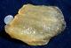 Libyan Desert Glass Meteorite Tektite Impact Specimen(1060 Crt)dimples Yellow