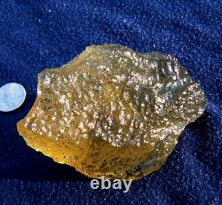 Libyan Desert Glass Meteorite Tektite impact specimen(1110 crt)Top Quality Gem