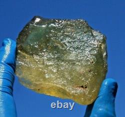 Libyan Desert Glass Meteorite Tektite impact specimen(1150 crt) Big Green Gem